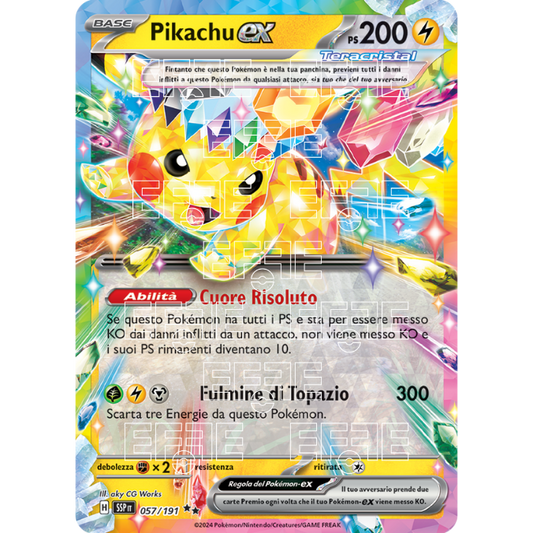 Pikachu ex 057-191 (IT;SSP)