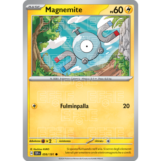 Magnemite 058-191 (IT;SSP)