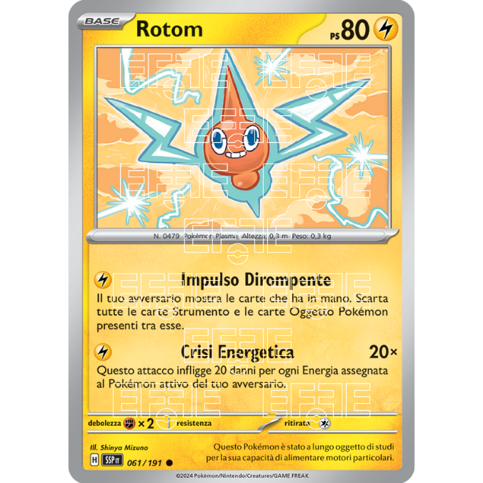 Rotom 061-191 (IT;SSP)