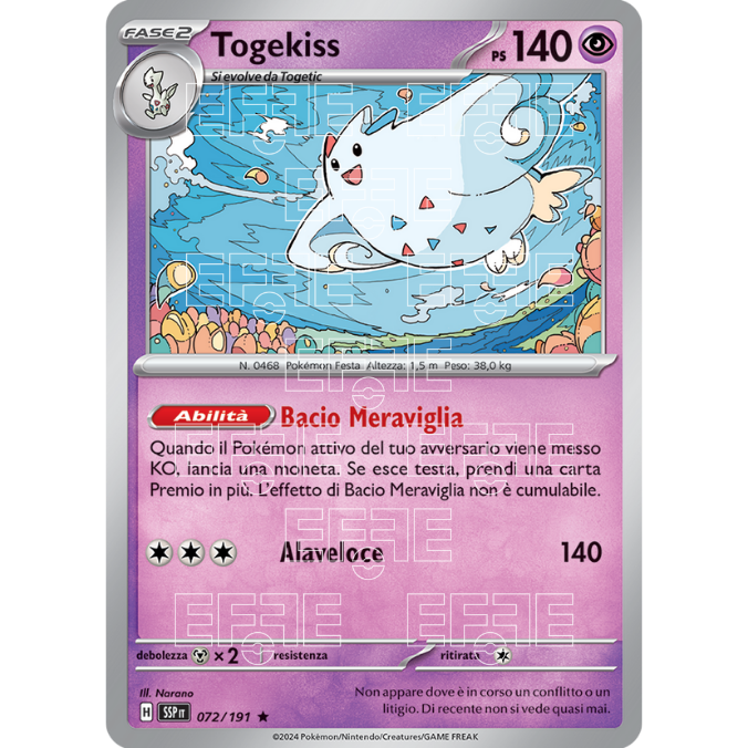 Togekiss 072-191 (IT;SSP)