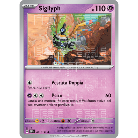 Sigilyph 081-191 (IT;SSP)