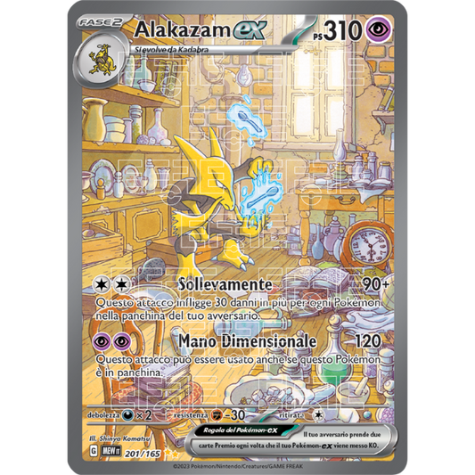 Alakazam ex 201-165 (IT;MEW)
