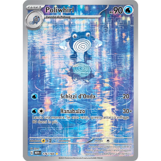 Poliwhirl 176-165 (IT;MEW)