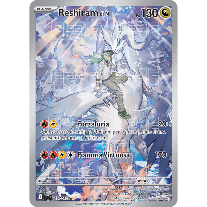 Reshiram di N 167-159 (IT;JTG)