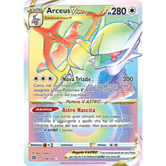 Arceus V ASTRO 176- 172 (IT) - Astri Lucenti