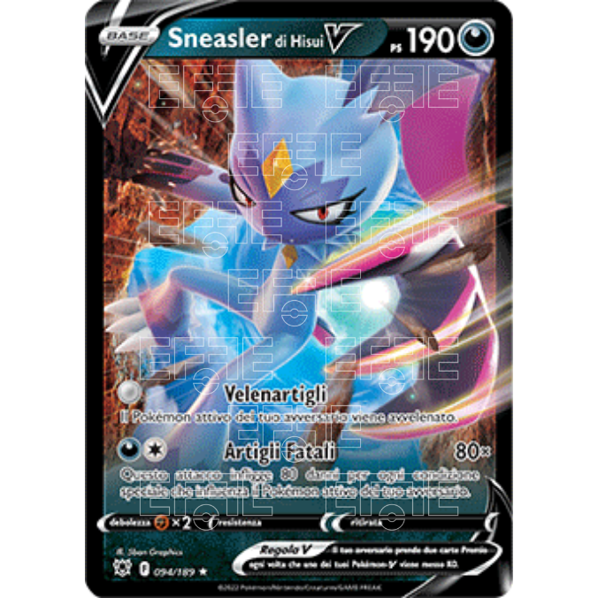 Sneasler di Hisui V 094-189 (IT) - Lucentezza Siderale