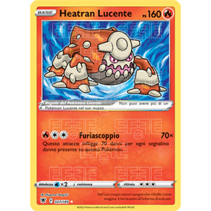 Heatran Lucente 027-189 (IT) - Lucentezza Siderale