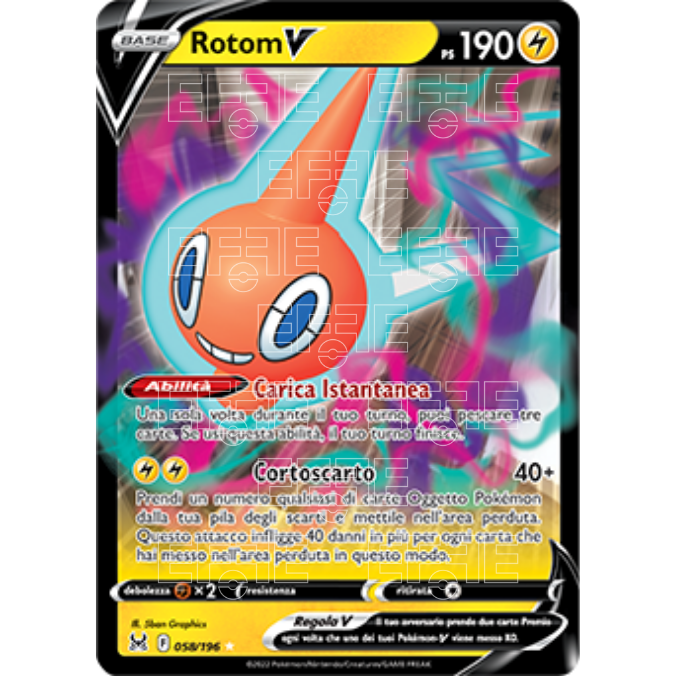 Rotom V 058-196 (IT) - Origine Perduta