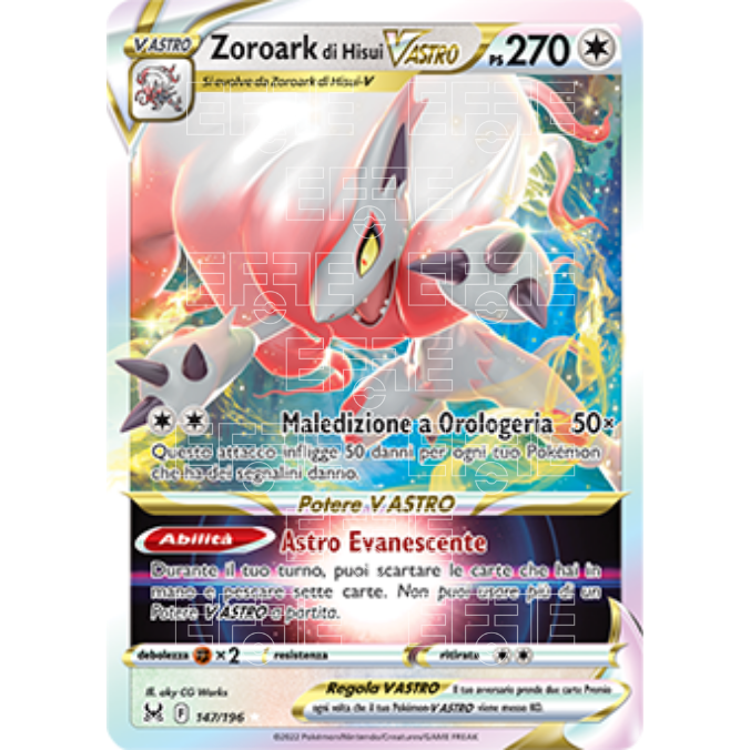 Zoroark di Hisui V ASTRO 147-196 (IT) - Origine Perduta