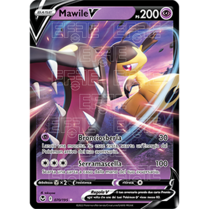 Mawile V 070-195 (IT) Tempesta Argentata