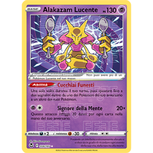 Alakazam Lucente 059-195 (IT) Tempesta Argentata