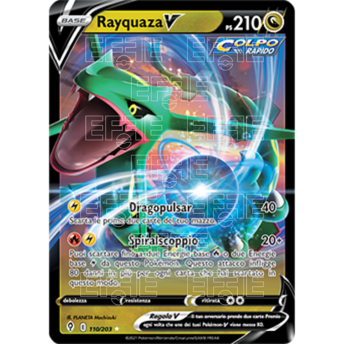 Rayquaza V 100-159 (IT) Zenit Regale