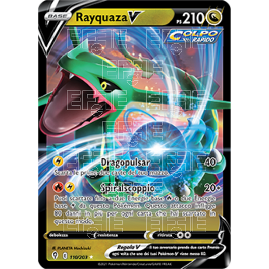 Rayquaza V 100-159 (IT) Zenit Regale