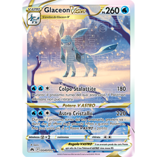 Glaceon V ASTRO 200-159 GG40 (IT) Zenit Regale
