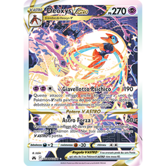 Deoxys V ASTRO 206-159 GG46 (IT) Zenit Regale