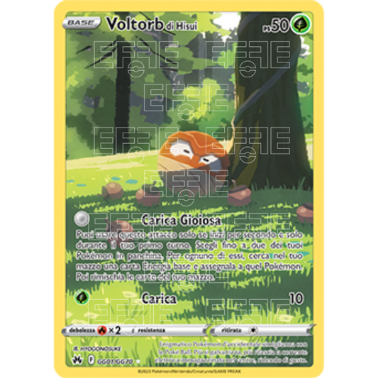 Voltorb di Hisui 161-159 GG01 (IT) Zenit Regale