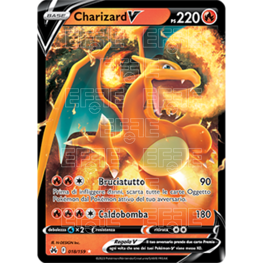 Charizard V 018-159 (IT) Zenit Regale